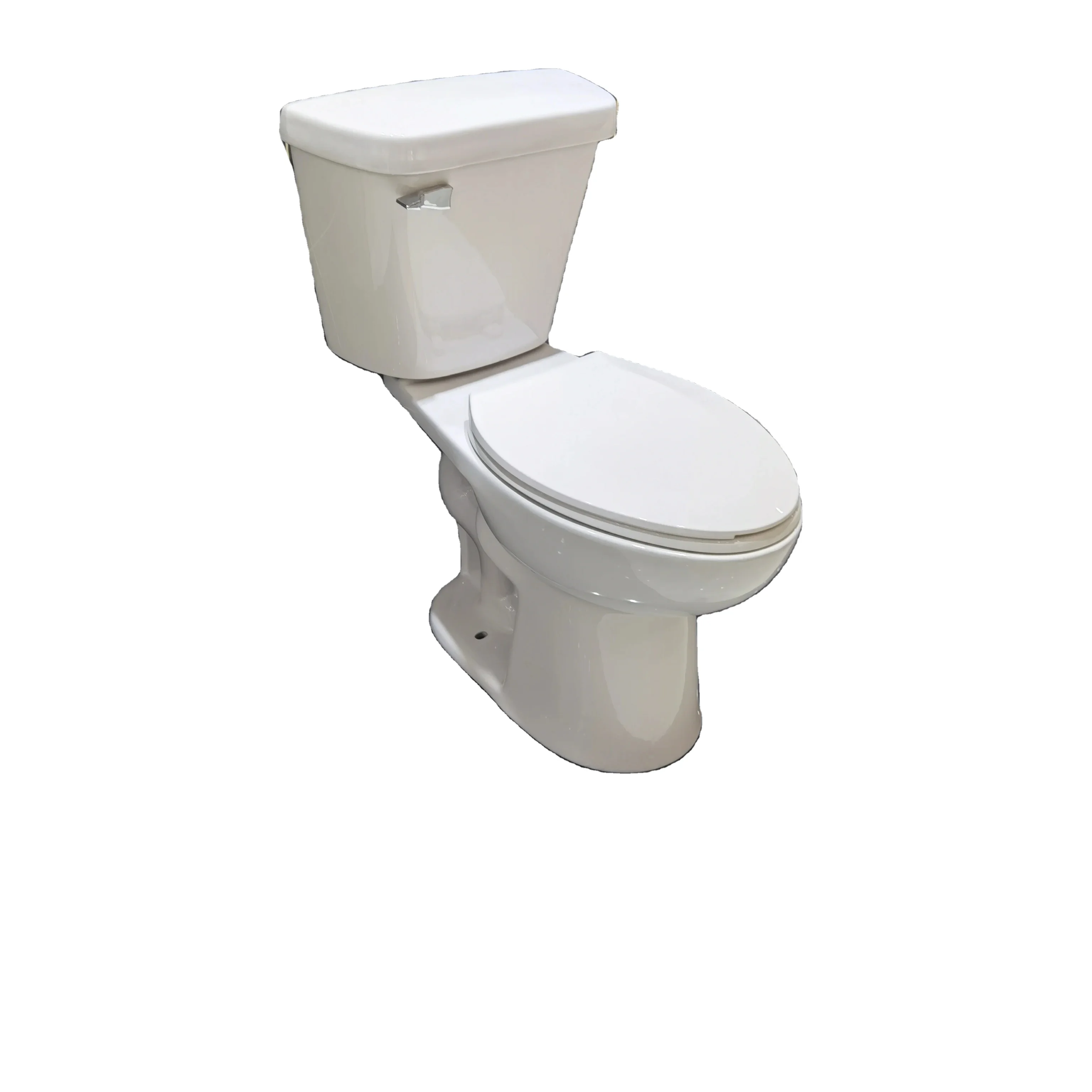 White Color Full Glazed Two Piece Toilet Economic Price Sanitary Ware Toilets