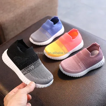 Kids Shoes Anti-slip Soft Rubber Bottom Baby Casual Flat Sneakers Shoes Toddler Children size Kid Girls Boys Sports Shoes