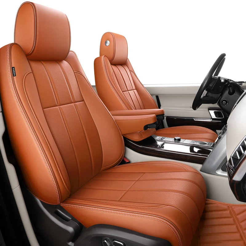 For Toyota RAV4 2001-2012 Custom Full Set Car Seat Cover 5 Seat Cushion  Leather