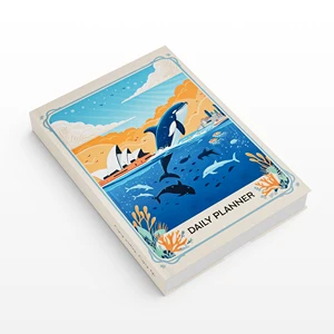 Customized Logo A6 A7 A5 PU Coated Paper Soft Cover Journals Lay Flat Lined Dotted Portable Stationary Notebook