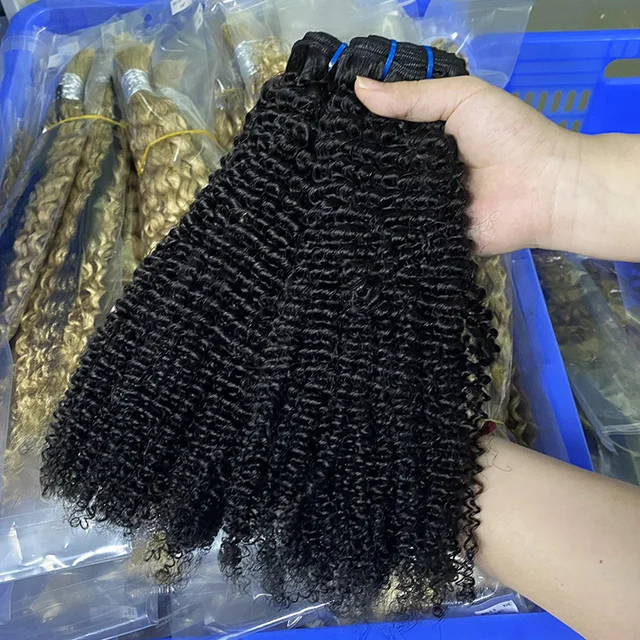 Kinky Curly Remy Frontal Hair Extensions Various Styles Body Wave Kinky Straight Loose Wave Jerry Curl Fumi-Human Hair Bundles