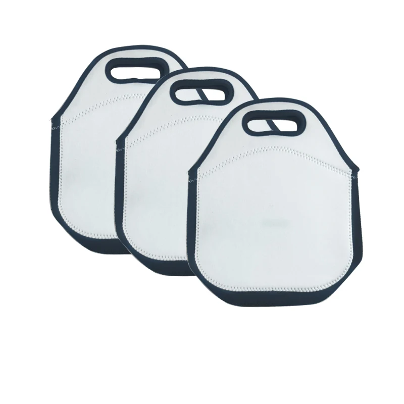 Wholesale Price Sublimation  Blank Lunch Tote Sublimation Lunch Bag for Kids
