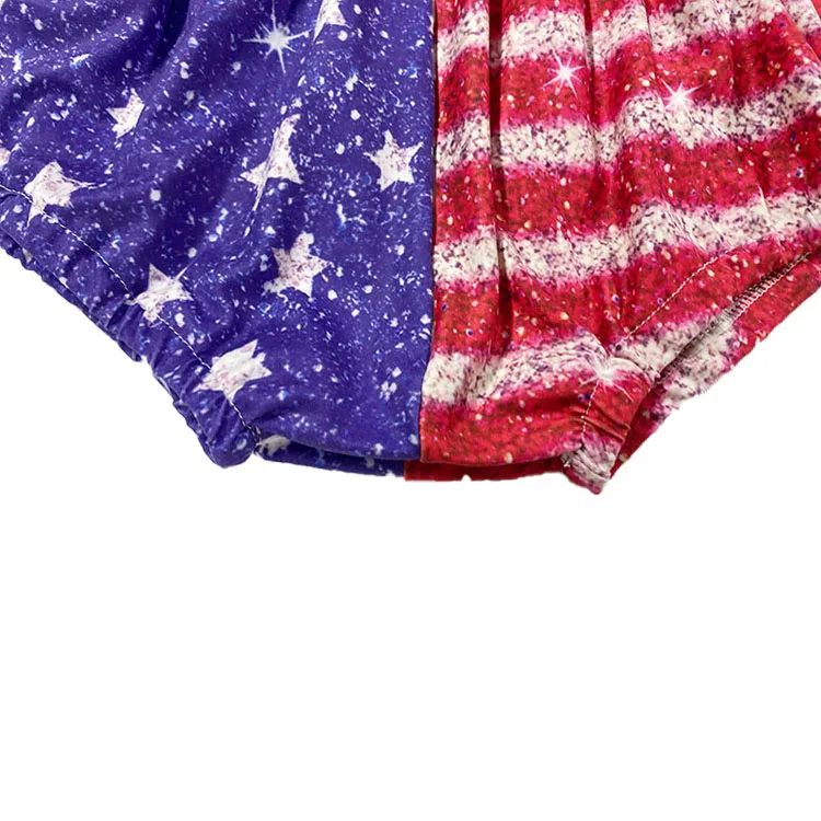 Бесплатная доставка, новое поступление, летняя полоска в виде звезды для младенцев, 4 июля, половинчатая наполовину
