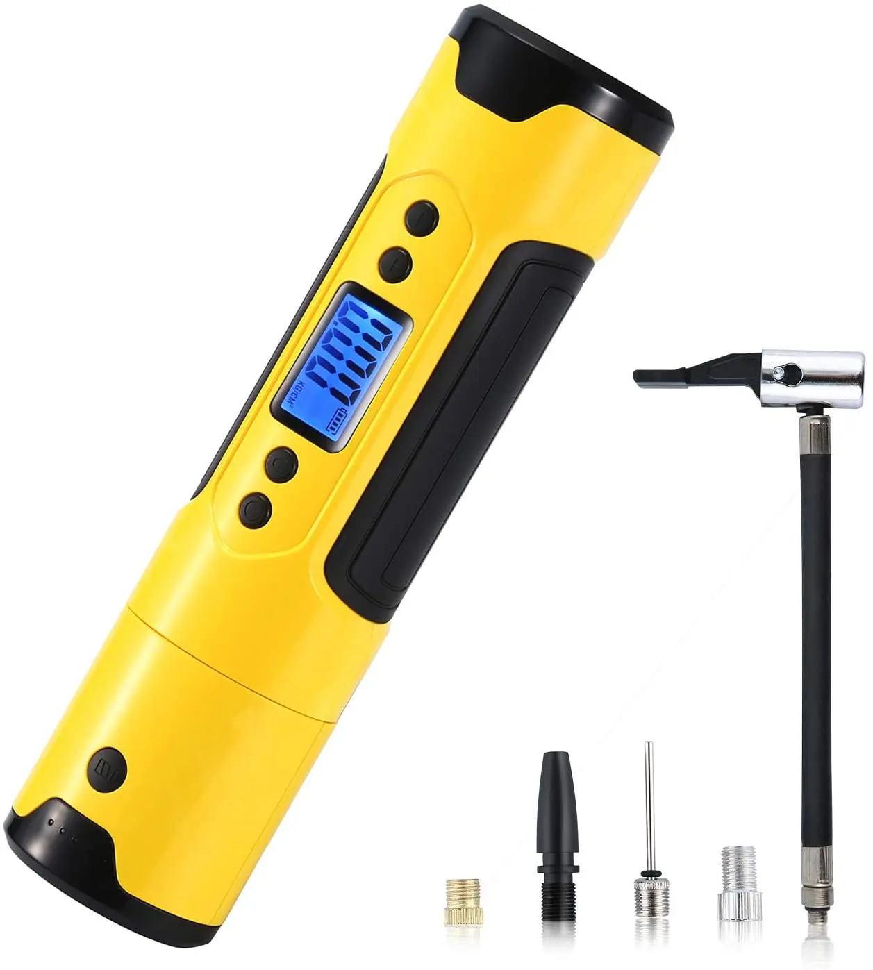 digital cordless tyre inflator