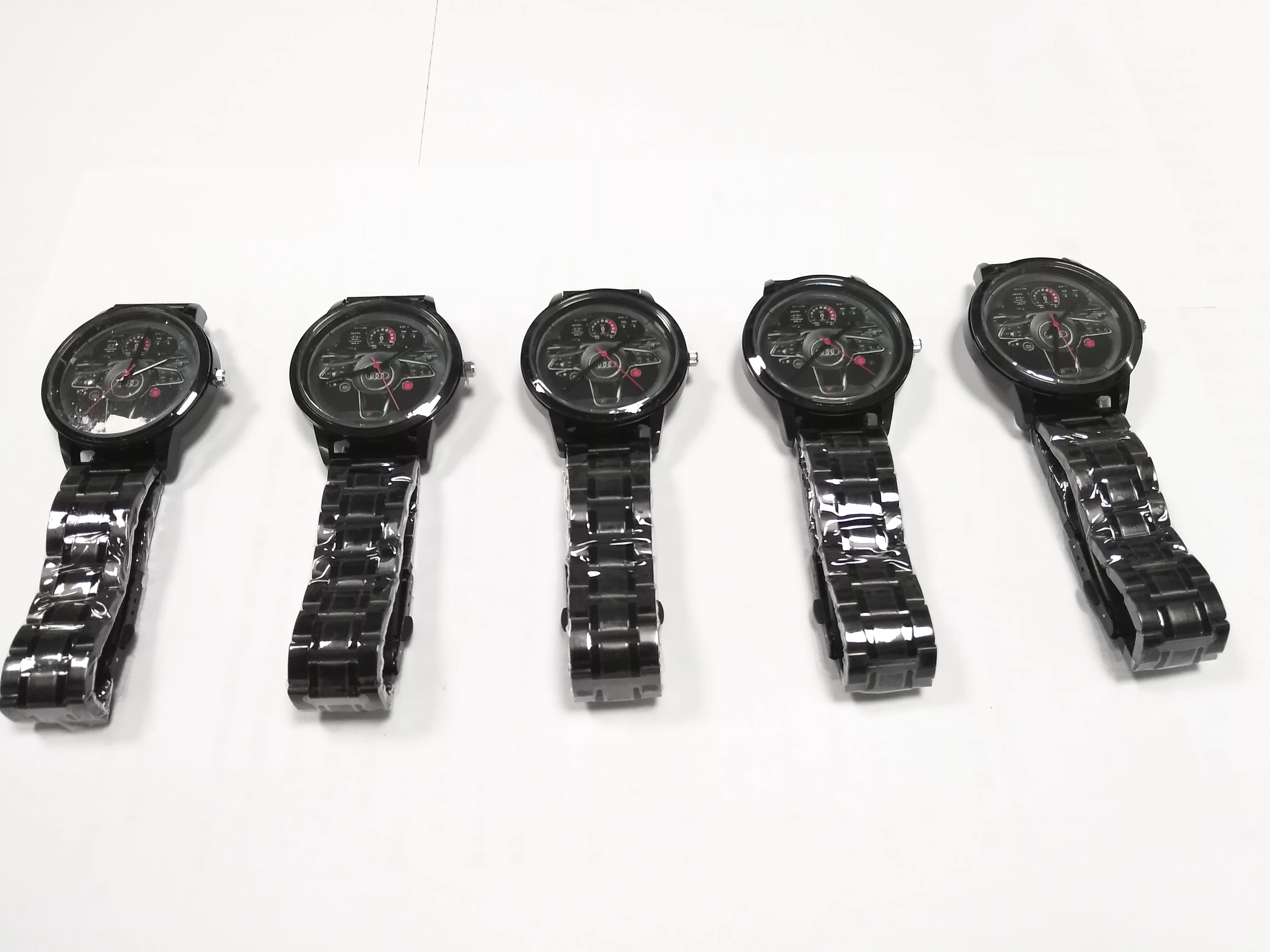 Stock Ready to Ship Fast Delivery High Quality Watch Model Price Car Wheel Quartz Watch Luxury Men Quartz Watches