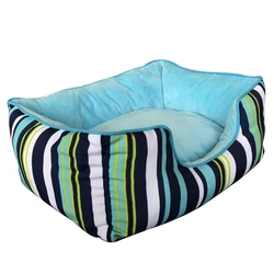 New Pet Product Color Stripes Pet bed premium pet bed with removable cover NO 2