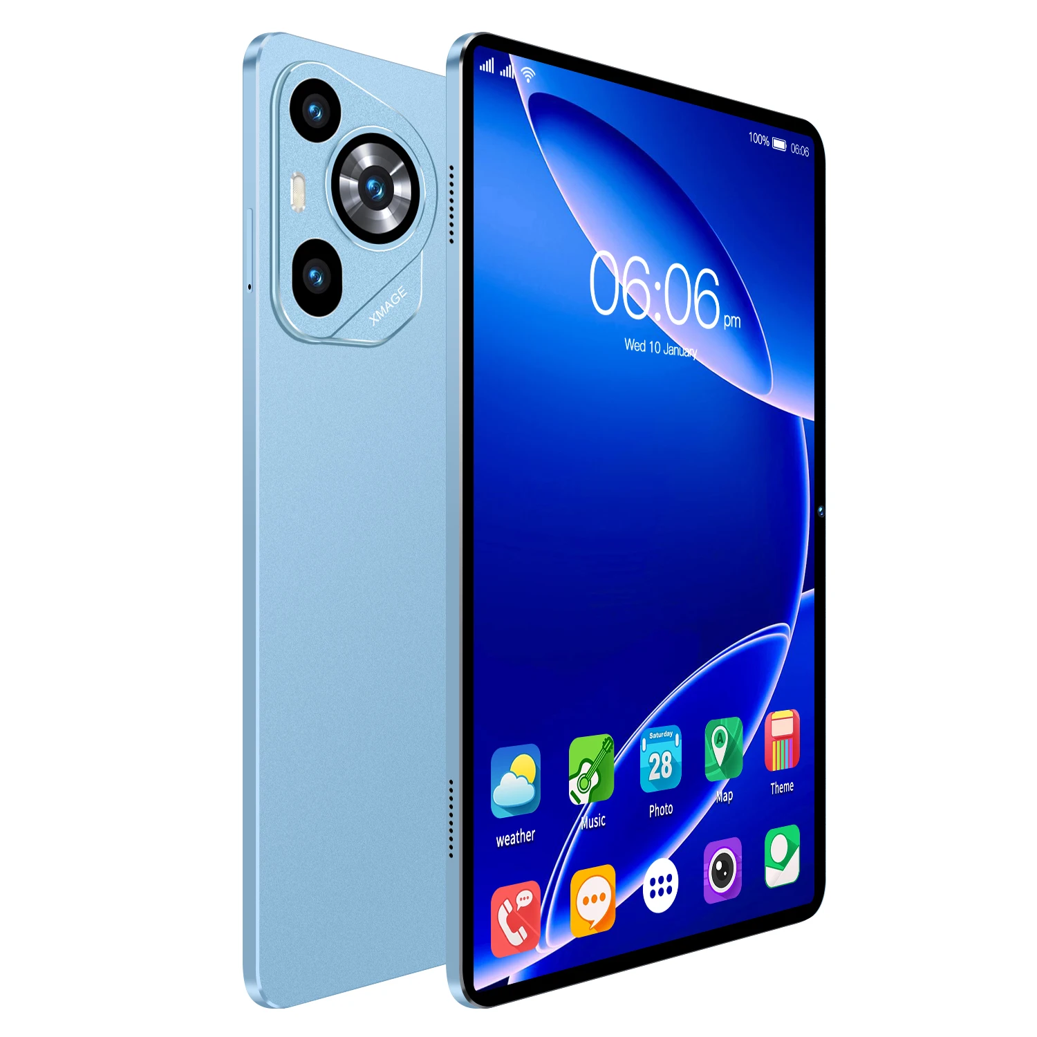 M70 Plus 10.1インチ Androidタブレット 12GB+256GB Gisentec 2025 M70 Plus Android 15 10.1インチタブレットPC Wifi 16GB