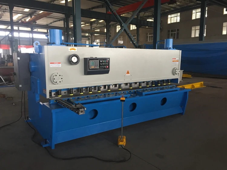 Automatic CNC Hydraulic Guillotine Shearing Machine Shear Cutter Sheet Metal 8*3200