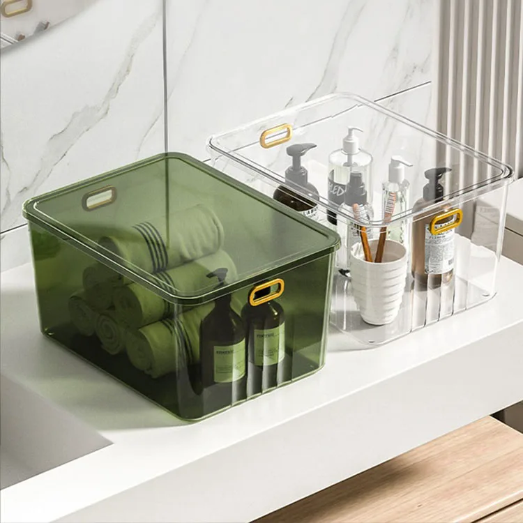 Desktop Office Multifunctional Stationery Organizer Acrylic Makeup Cosmetic Organizer Display