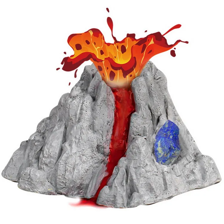 Diy Educational Learning Volcano Eruption Kids Science Experiment ...