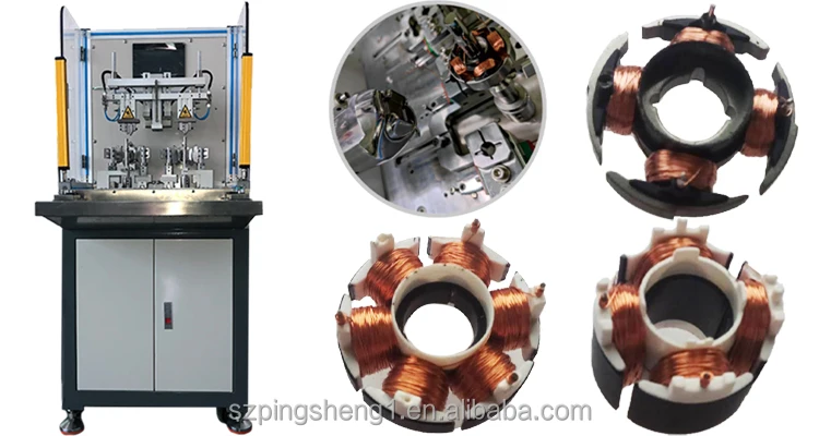 Automatic Winding Micro Coil Motor Stator Coil Winding Machine