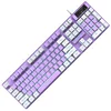 purple and white