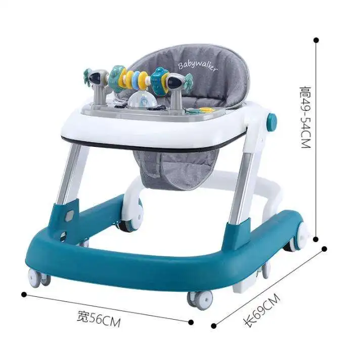 Wholesale Baby Walker Multiple Modes Baby Scooter Two-in-one Anti-rollover Anti-rollover O-legged Hand Push Walker