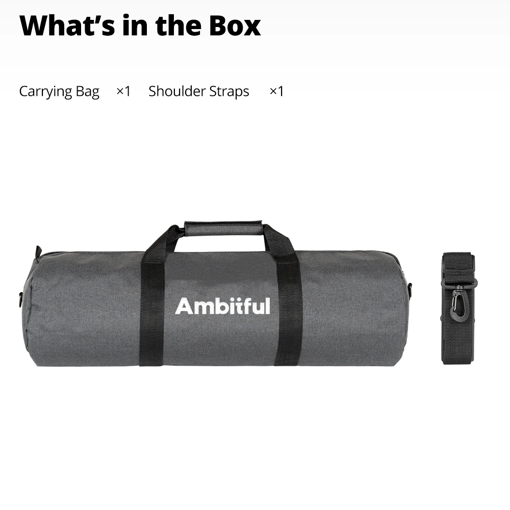 SUPON 22in/55cm Tripod Carrying Case, Heavy Duty Nylon Bag With Shoulder Strap, Padded For Light Tripods, Monopods, Umbrellas, Softboxes, Boom Stands, Speaker Stands - View #5