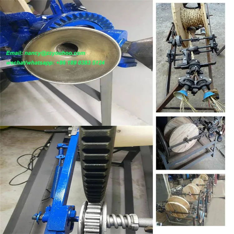 Commercial Easy Banana Fiber Rope Making Machine Banana Fiber Spinning ...