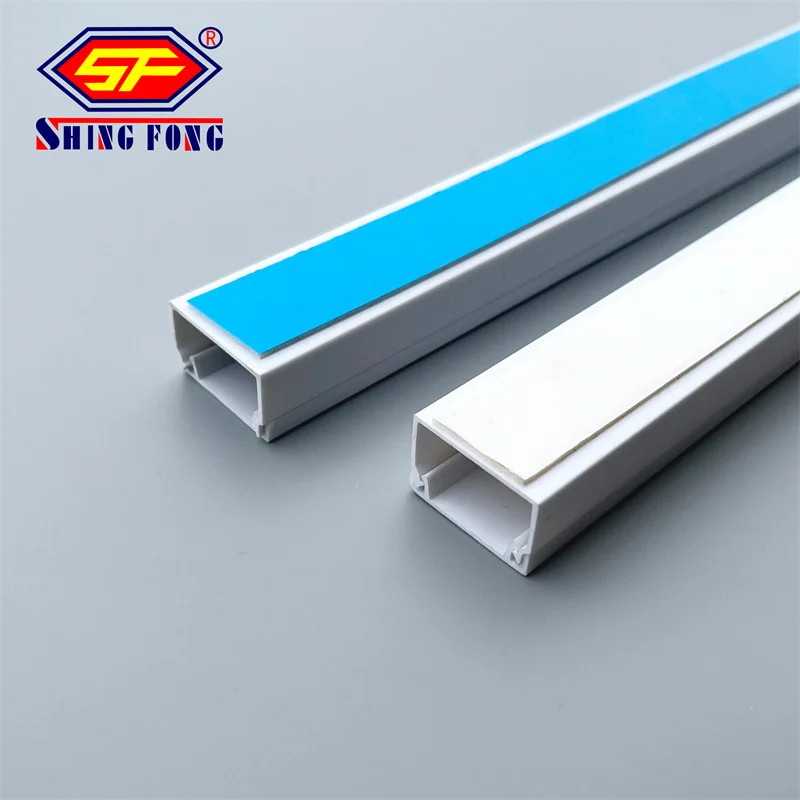 2022 Good Price PVC Cable Trunking Electrical Adhesive PVC Gutters Price
