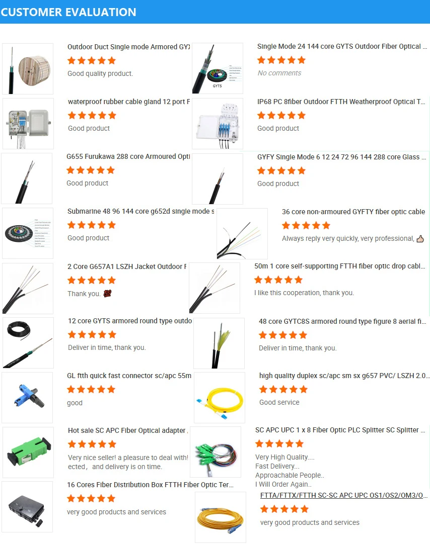 GYFTA53 Double Armored Fiber Optic Cable with 2-288 Cores Loose Tube Stranded Design for Direct Burial Applications