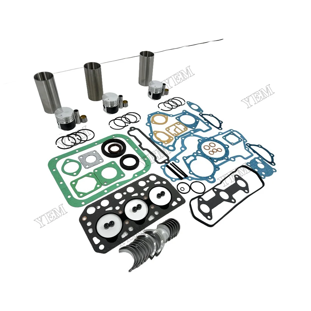 Overhaul Kit With Bearing Set Fit for Mitsubishi K3B Engine 5