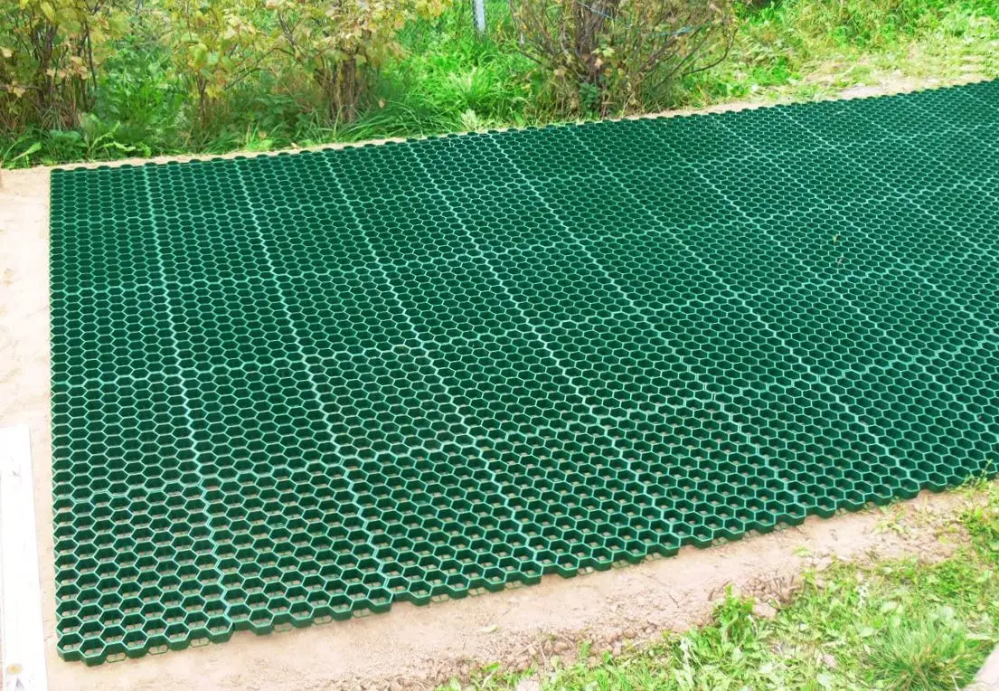 100 Recycled Plastic Grids Car Park Garden Path Surfacing And Parking