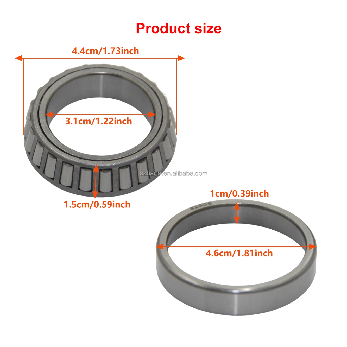 Bottom Bearing Set Metal Steering Shaft Upper and Lower Bearings for INOKIM OXO OX E Scooter accessories