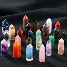 Natural Crystal Point Brazil Amethyst Wand Rose Quartz Point Tower Healing Stones Tower Fengshui Crystal for Home Decoration