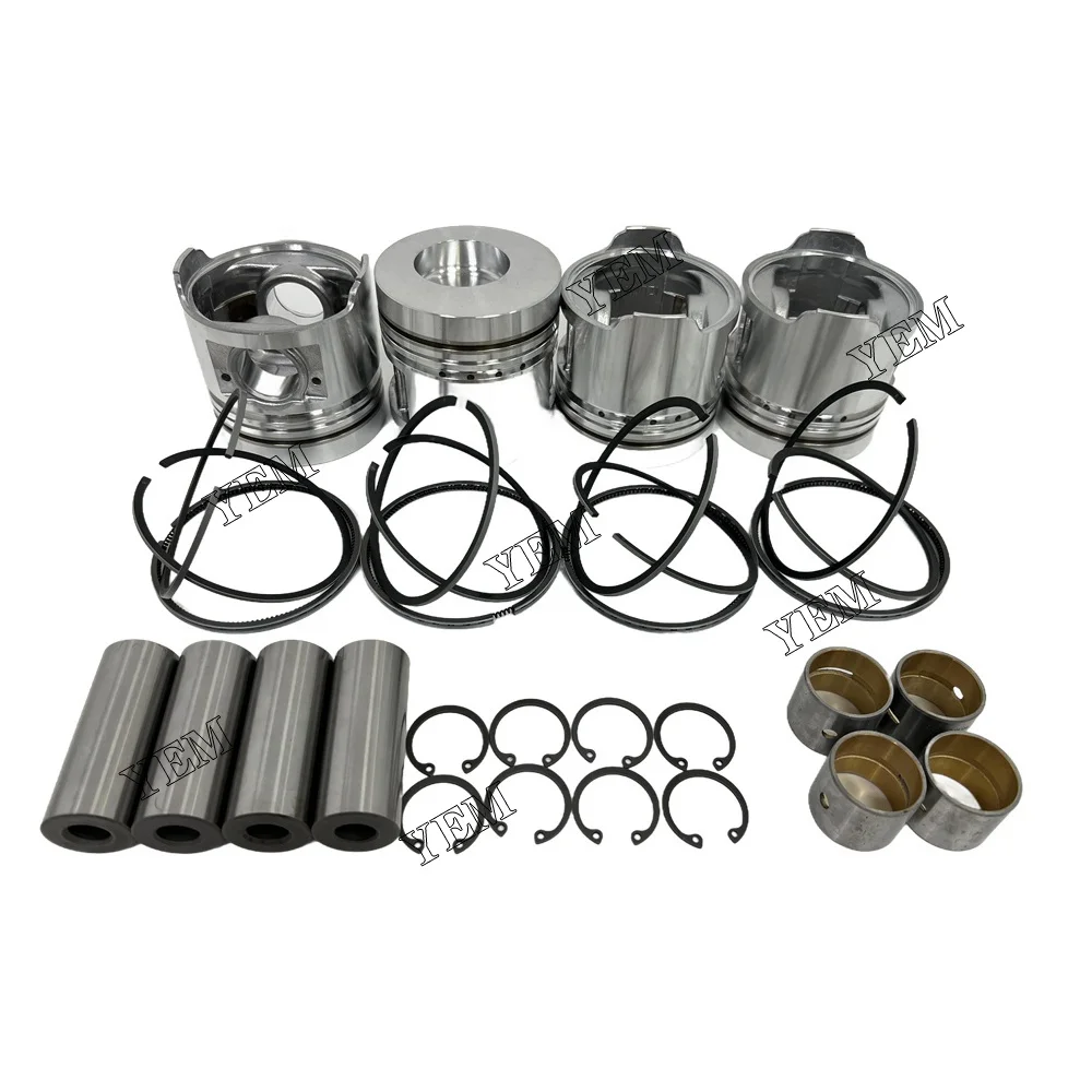 For Mitsubishi S4F Piston Kit Engine Parts 6