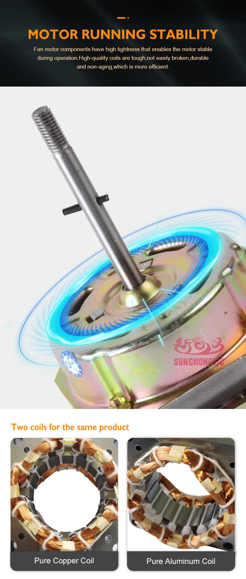 Table Fan, 220V, 50Hz, 55W - detail 12