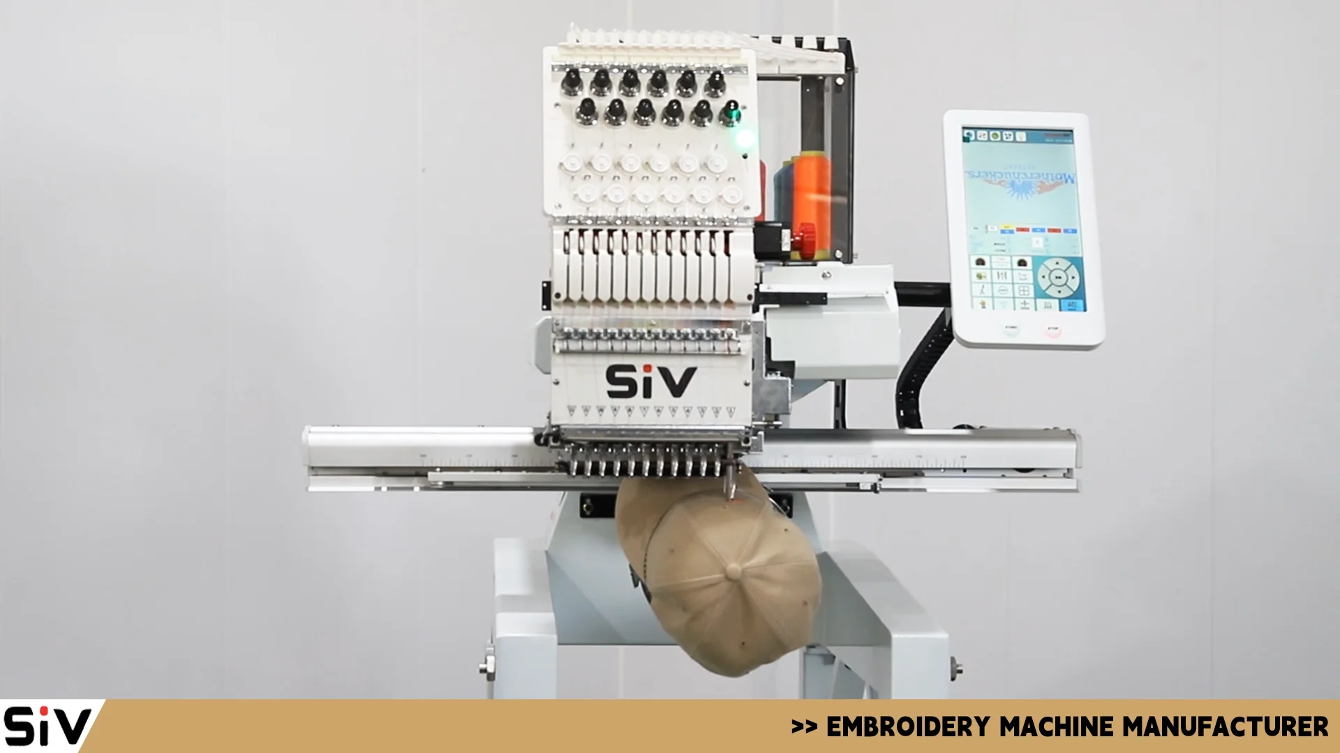 Wholesale Embroidery Computerized Machine Home Industrial Single Head Embroidery Machine For T
