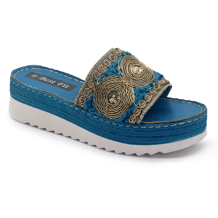 Sandalias Planas Con Cuña Superior Tejidas Para Mujer,Nuevo Diseño,2022 -  Buy Barato Zapatilla Sandalia De Cuña,Hermosa Sandalias Con Tacón De Cuña,Señoras  Cómodos Sandalias Con Tacón De Cuña Product on Alibaba.com