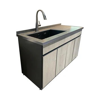 High Quality Low Price Modern Courtyard Design Sink Simple Series Courtyard Sink Cabinet