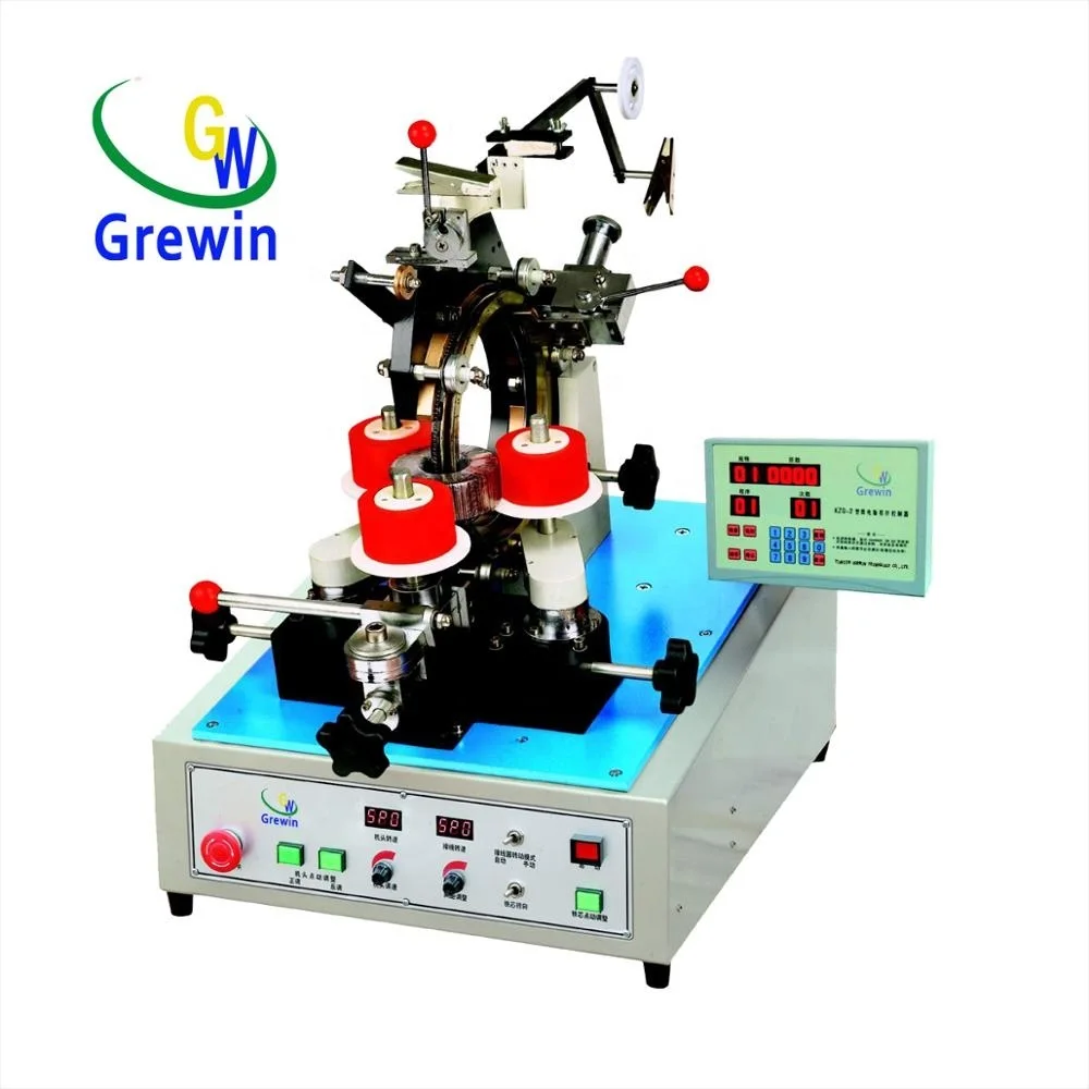 Low Cost Coil Winding Machine Adjustable Tension Mode Electric Copper Wire Coil Winding Machine for Small Coil