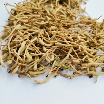Jin Yin Hua herbal private label slimming tea weight loss organic dried honeysuckle flavor flowers tea for loose tea