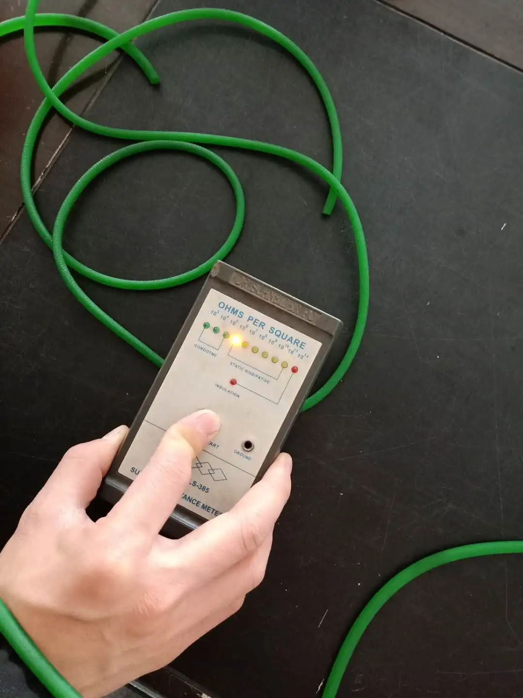 product low resistance surface anti static pu drive belt industrial grade black round belt polyurethane round belt-9