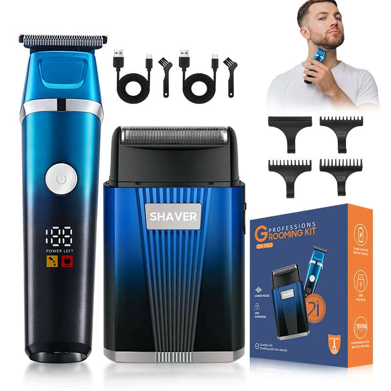 Wholesale Manufacturer's New Compact Two-in-One Electric Shaver Portable Explosive for Home RV & Hotel Use USB Power Source