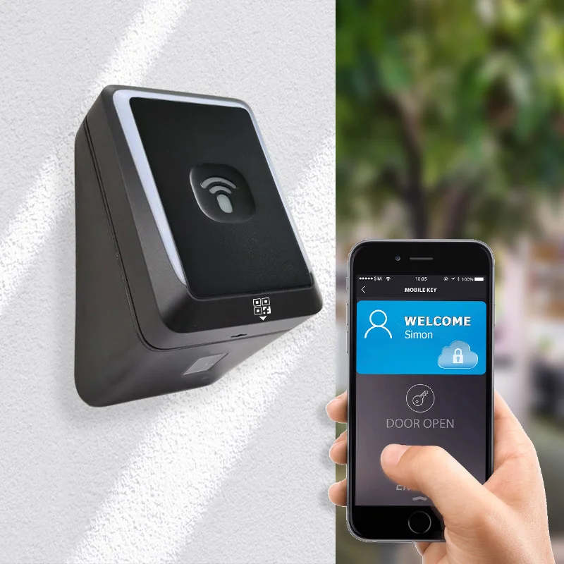 QR Code Mifare Nfc Rfid Card Slave Access Control Reader