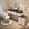 120 black glass round mirror petal chair