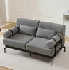 Grey + Chenille + 2 Seat + Foam