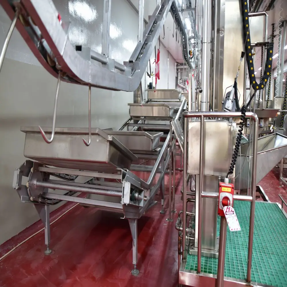 Halal slaughtering equipment and meat processing plant equipment for cattle slaughtering
