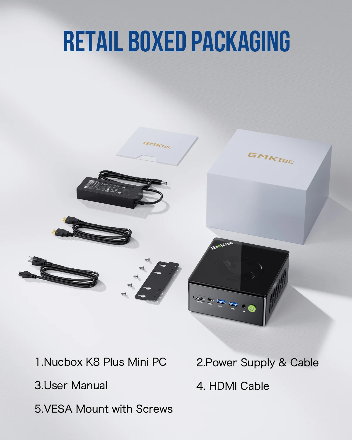 Gmktec K8 Plus Amd R7 8845hs Mini Gaming Pc With 32gb Ram & 1tb Ssd