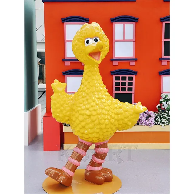 Outdoor Large-scale Cartoon Figurine Display Sculptures - for Use As Decorations in Shopping Malls and Playgrounds