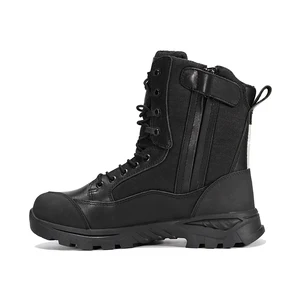 OEM ODM Customisable Lace up Breathable Desert Hiking Boots Tactical Boots Combat Boots for Men