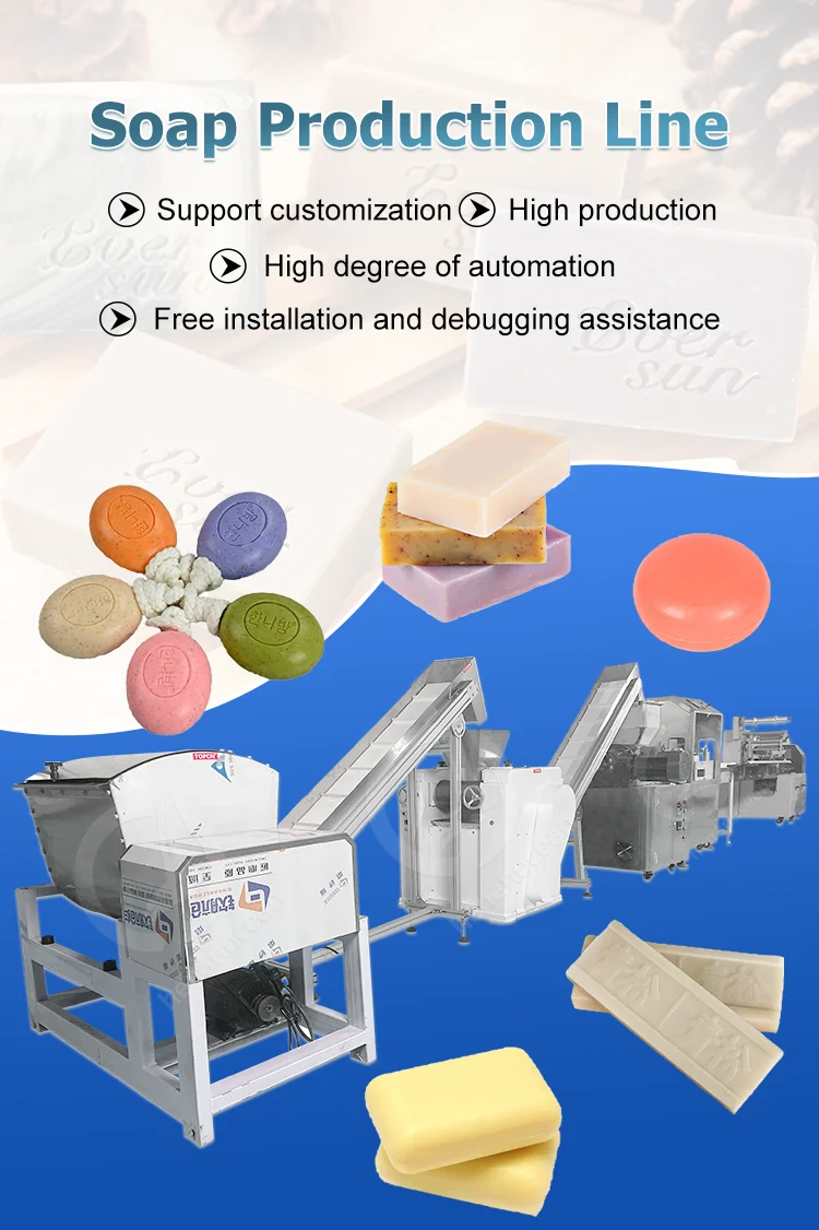 Ocean Laundry Saponification Small Toilet Soap Make Machine ...