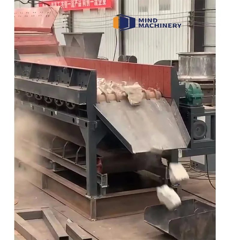 Mobile Debris Separator/Multi Axis Rolling Disc Screening Machine/Construction Waste Separation Screen