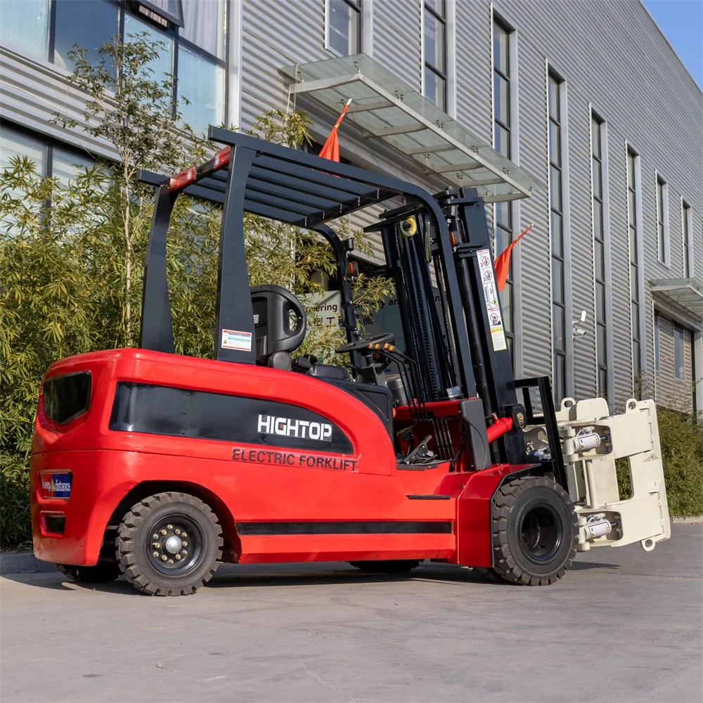 Двойной двигатель передний привод Электрический вилочный погрузчик комбинированный рулевой мост 1 5/2/3/4 тонн
