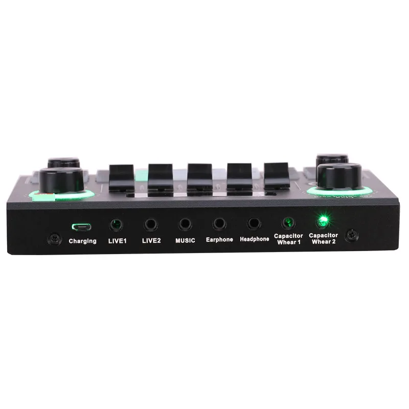 Kit Podcast Completo BM-800 - Microfono Condensatore, Interfaccia Audio, Braccio, Effetti Voce