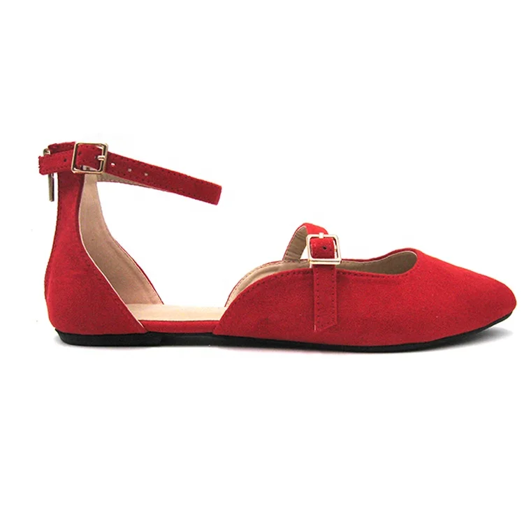 Clarks Pure Tone Ante Rojo | Zapatos Planos Mujer \u003e Atdikbud Tokyo