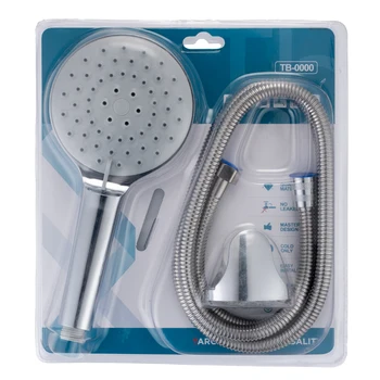 TB-7001 abs plastic cheap price round rain mist shower head holder