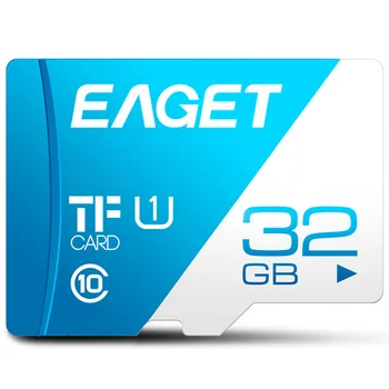 EAGET mini sd memory card 8gb/16gb/32gb/64gb/128gb/256gb class 10 tf card for Samsung android phone case tablet sd card