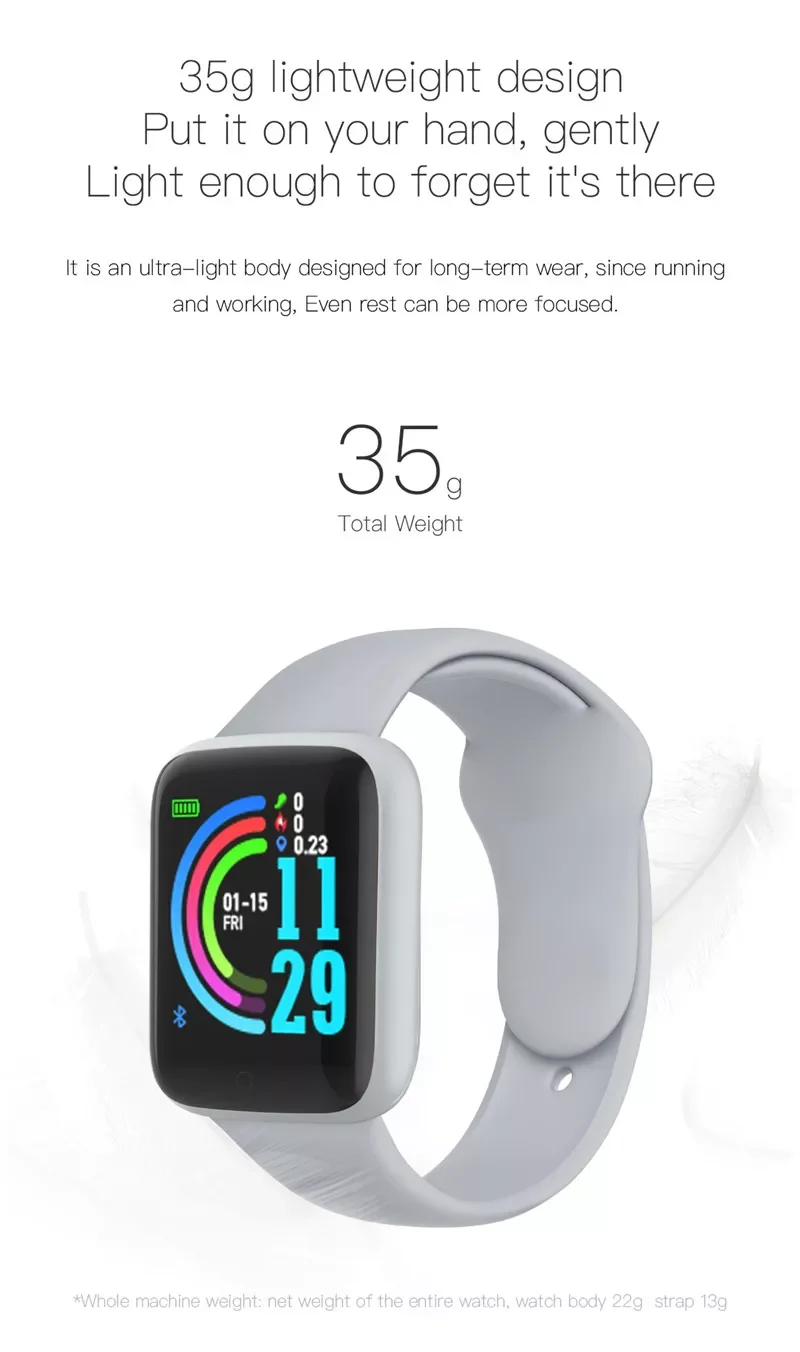 2021 Smart Watch Y68 D20 Smartwatch Y68pro D20plus Music Hd - AliExpress
