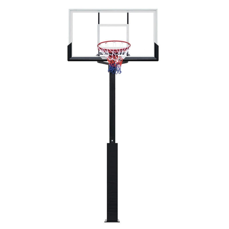 Ground Basketball Hoop Inground,Profesional Tempered Glass Backboard ...